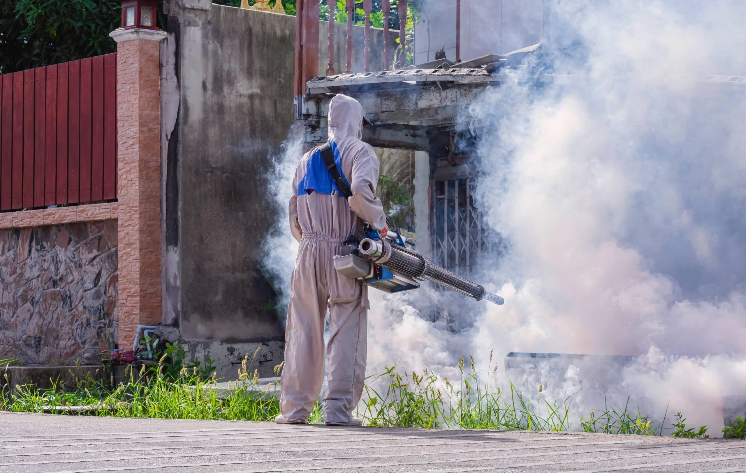 Mosquito Fogging Procedure Outdoors Genesee County Michigan